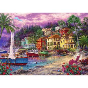 Grafika (T-00721) - Chuck Pinson: "On Golden Shores" - 500 Teile Puzzle