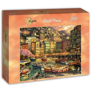 Grafika (T-00733) - Chuck Pinson: "Vibrance of Italy" - 500 Teile Puzzle