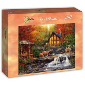 Grafika (T-00737) - Chuck Pinson: "The Colors of Life" - 500 Teile Puzzle