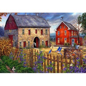 Grafika (T-00739) - Chuck Pinson: "The Bluebirds' Song" - 1500 Teile Puzzle