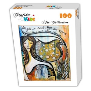 Grafika Kids (02018) - "This too shall pass" - 100 Teile Puzzle