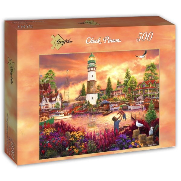 Grafika (T-00758) - Chuck Pinson: "Love Lifted Me" - 500 Teile Puzzle