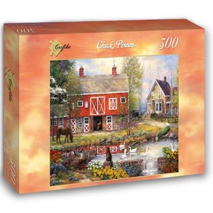Grafika (02739) - Chuck Pinson: "Reflections On Country Living" - 300 Teile Puzzle