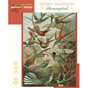 Pomegranate (JK053) - Ernst Haeckel: "Hummingbirds" - 300 Teile Puzzle