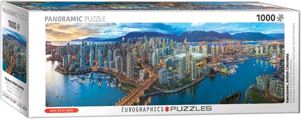 Eurographics (6010-0740) - "Traumhafter Blick auf Vancouver" - 1000 Teile Puzzle