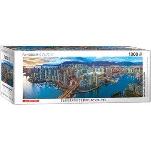 Eurographics (6010-0740) - "Traumhafter Blick auf Vancouver" - 1000 Teile Puzzle