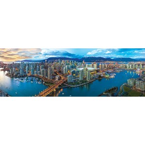 Eurographics (6010-0740) - "Traumhafter Blick auf Vancouver" - 1000 Teile Puzzle