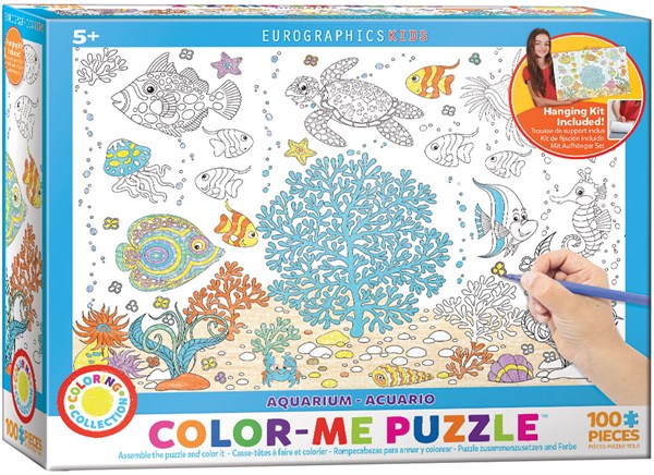 Eurographics (6111-0894) - "Aquarium" - 100 Teile Puzzle