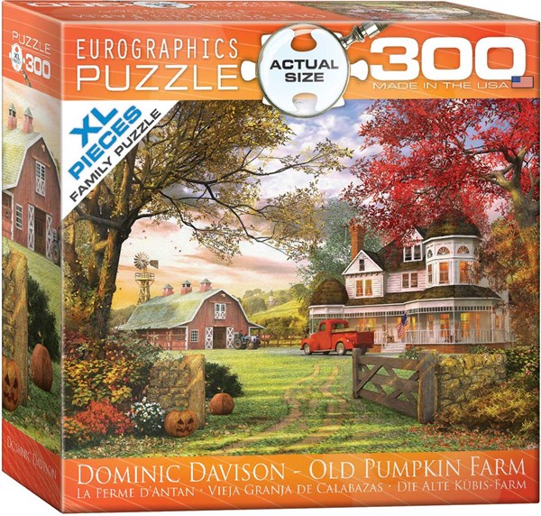 Eurographics (8300-0694) - Dominic Davison: "Die Alte Kübis Farm" - 300 Teile Puzzle