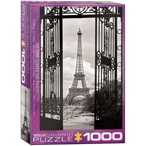 Eurographics (6000-0175) - "Vor den Toren von Paris" - 1000 Teile Puzzle