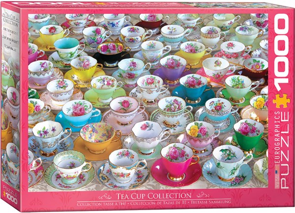 Eurographics (6000-5314) - "Teetasse Sammlung" - 1000 Teile Puzzle
