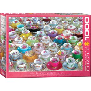 Eurographics (6000-5314) - "Teetasse Sammlung" - 1000 Teile Puzzle