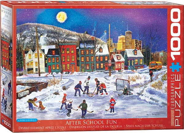 Eurographics (6000-5335) - Patricia Bourque: "Nach der Schule" - 1000 Teile Puzzle
