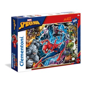 Clementoni (23716) - "Spider-Man" - 104 Teile Puzzle