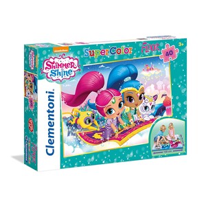 Clementoni (25451) - "Shimmer & Shine" - 40 Teile Puzzle