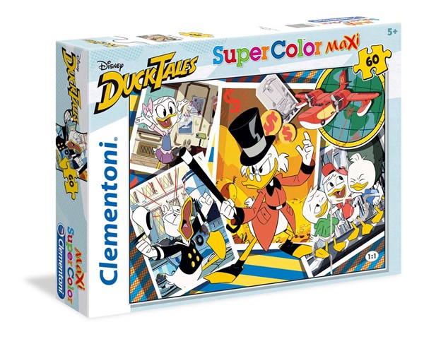 Clementoni (26432) - "Duck Tales" - 60 Teile Puzzle