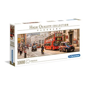 Clementoni (39436) - "Stadtbild London" - 1000 Teile Puzzle