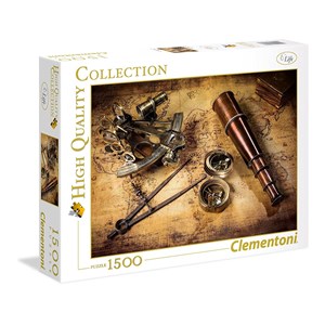 Clementoni (31808) - "Kurs auf den Schatz" - 1500 Teile Puzzle