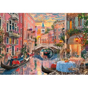 Clementoni (36524) - "Venedig bei Sonnenuntergang" - 6000 Teile Puzzle