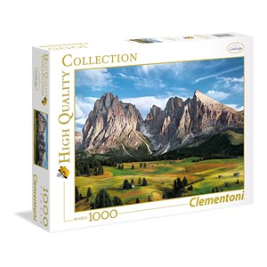 Clementoni (39414) - "Die Krönung der Alpen" - 1000 Teile Puzzle