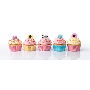 Clementoni (39425) - "Lakritz Cupcakes" - 1000 Teile Puzzle
