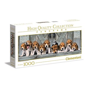 Clementoni (39435) - "Beagle" - 1000 Teile Puzzle