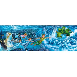 Clementoni (39448) - "Peter Pan" - 1000 Teile Puzzle