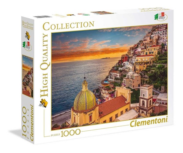 Clementoni (39451) - "Positano, Italien" - 1000 Teile Puzzle