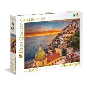Clementoni (39451) - "Positano, Italien" - 1000 Teile Puzzle