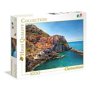 Clementoni (39452) - "Manarola Cinque Terre Italien" - 1000 Teile Puzzle