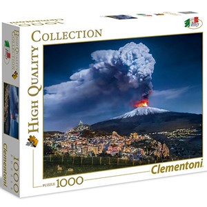Clementoni (39453) - "Etna, Italien" - 1000 Teile Puzzle