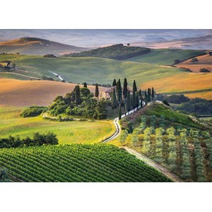 Clementoni (39456) - "Tuscany, Italy" - 1000 Teile Puzzle