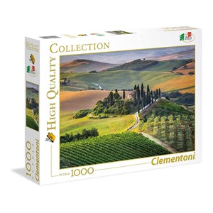 Clementoni (39456) - "Tuscany, Italy" - 1000 Teile Puzzle