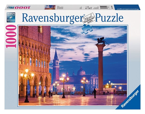Ravensburger (19149) - "Stimmungsvolles Venedig" - 1000 Teile Puzzle