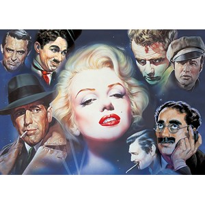 Schmidt Spiele (57550) - Renato Casaro: "Marilyn Monroe und Freunde" - 1000 Teile Puzzle