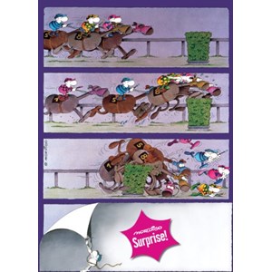 Heye (29173) - Guillermo Mordillo: "Surprise! Horses" - 1000 Teile Puzzle