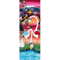 Heye (29459) - Edward Tingatinga: "Storks" - 1000 Teile Puzzle