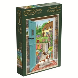 Falcon (11040) - "Through the Cottage Door" - 500 Teile Puzzle