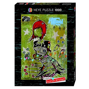 Heye (29417) - Aaron Kraten: "Redhead" - 1000 Teile Puzzle