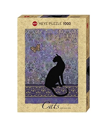 Heye (29534) - Jane Crowther: "Cats Silhouette" - 1000 Teile Puzzle