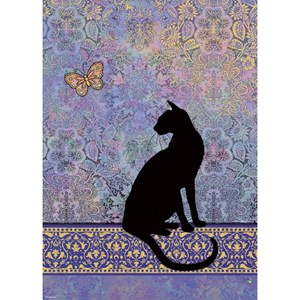 Heye (29534) - Jane Crowther: "Cats Silhouette" - 1000 Teile Puzzle