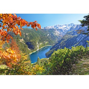 Castorland (C-200399) - "Navy Blue Lake in The Alps" - 2000 Teile Puzzle