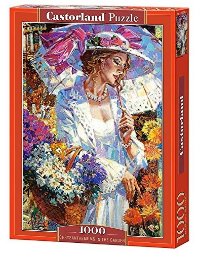 Castorland (C-103294) - Alexander Lashkevich: "Chrysanthemums in the Garden" - 1000 Teile Puzzle