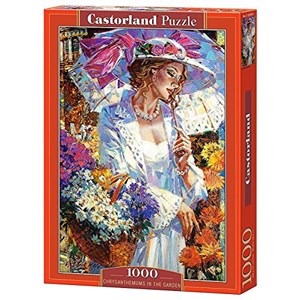 Castorland (C-103294) - Alexander Lashkevich: "Chrysanthemums in the Garden" - 1000 Teile Puzzle