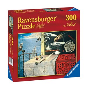 Ravensburger (14019) - Salvador Dali: "Lebendes Stillleben" - 300 Teile Puzzle