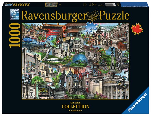 Ravensburger (19737) - "My Montreal" - 1000 Teile Puzzle