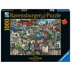 Ravensburger (19737) - "My Montreal" - 1000 Teile Puzzle