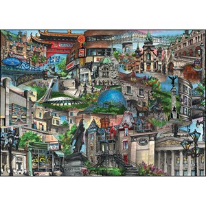 Ravensburger (19737) - "My Montreal" - 1000 Teile Puzzle