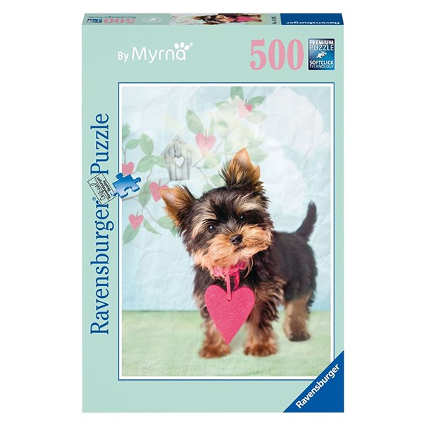 Ravensburger (14335) - "Kleines Herzblatt" - 500 Teile Puzzle