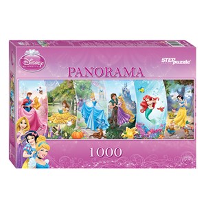 Step Puzzle (79450) - "Princesses" - 1000 Teile Puzzle